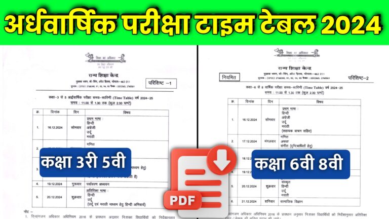 MP Board Class 3 to 8th Half Yearly Exam Time Table 2024, class 4 to 8 half yearly time table 2024 mp board,class 10th time table 2024,class 10 time table 2024,#class 3 to 8 halfyearly time table 2022-23,half yearly time table 2023 mp 5th to 8th,mp board class 8 half yearly exam time table,mp board class 6th half yearly time table,class 4th 5th 6th 7th 8th half yearly time table 2023-24,class 10 time table 2024-25,class 10th half yearly exam time table,class 11th half yearly exam time table